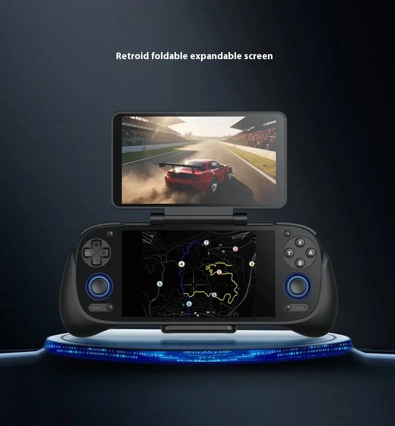 Retroid Dual Screen Add-on Expand 5.5Inch Oled Screen Original Design With TypeC Plug Back Clip For RP4Pro/RP Mini/RP MiniV2/RP5