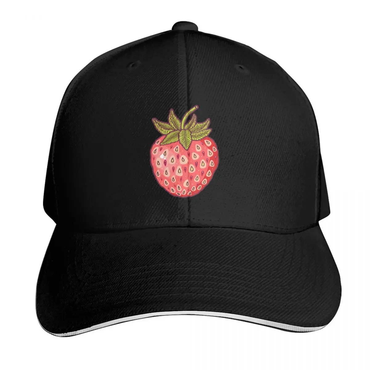 strawberry fields Baseball Cap Unisex for Men Women Outdoor Golf Running Hiking Summer Beach Travel