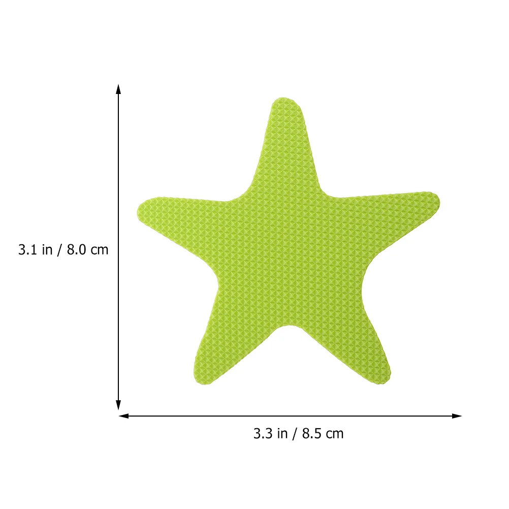 

40Pcs Anti-Slip Floor Stickers Thick Waterproof Self-Adhesive Star Shaped Ground Stickers for Bathroom Home Office Non-Slip
