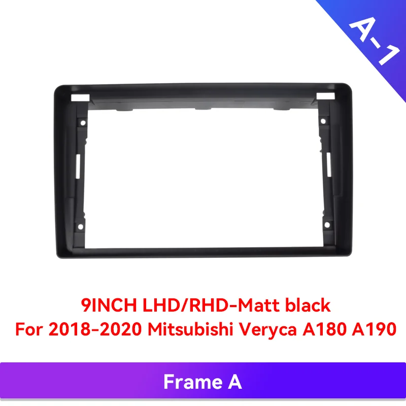 QSZN 9-дюймовый для Mitsubishi Veryca A180 A190 2018-2020 Android Авто мультимедийная навигация Автомобильный радиоприемник декоративная стерео рамка комплект