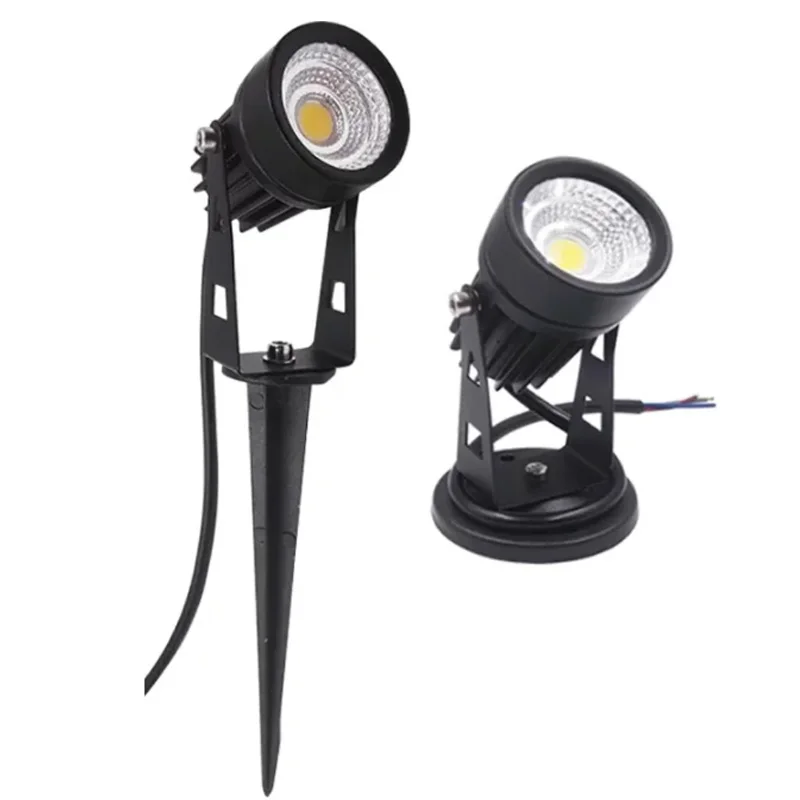 

New Style Outdoor LED Spike Light 3W 5W COB Garden Lawn Lamp Light AC85-265V DC12V Path Landscape Waterproof Spot Bulbs