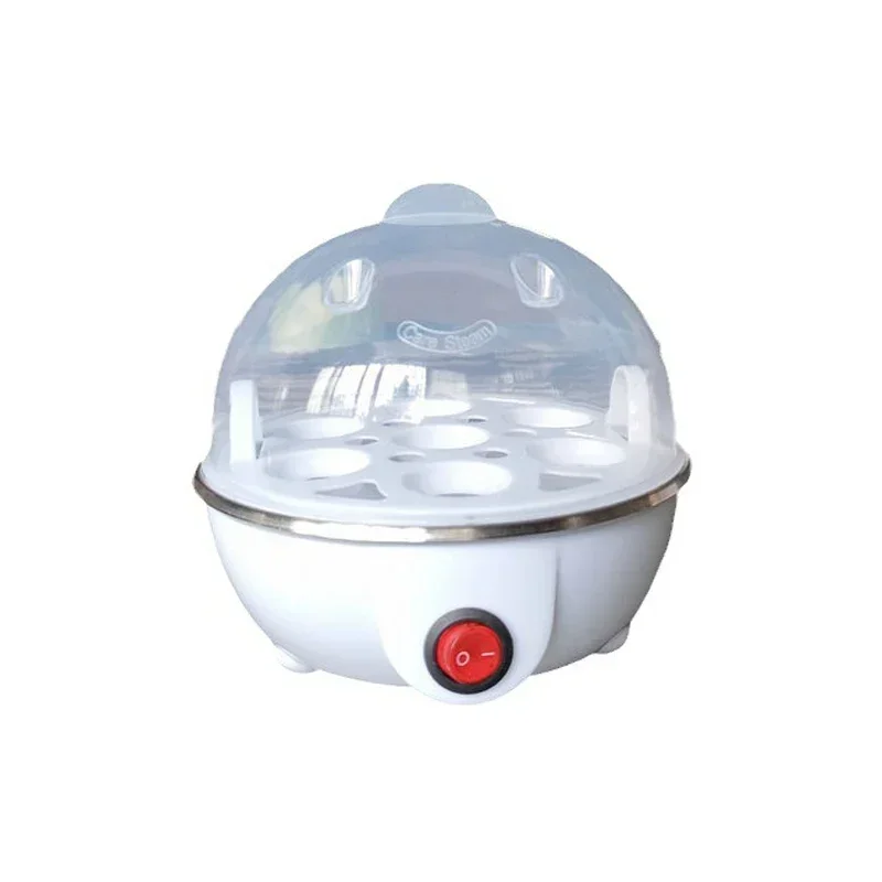 Multifunctional Electric Egg Boiler Monolayer Layer Egg Cooker Mini Steamer Kitchen Cook Breakfast Machine Breakfast Artifact