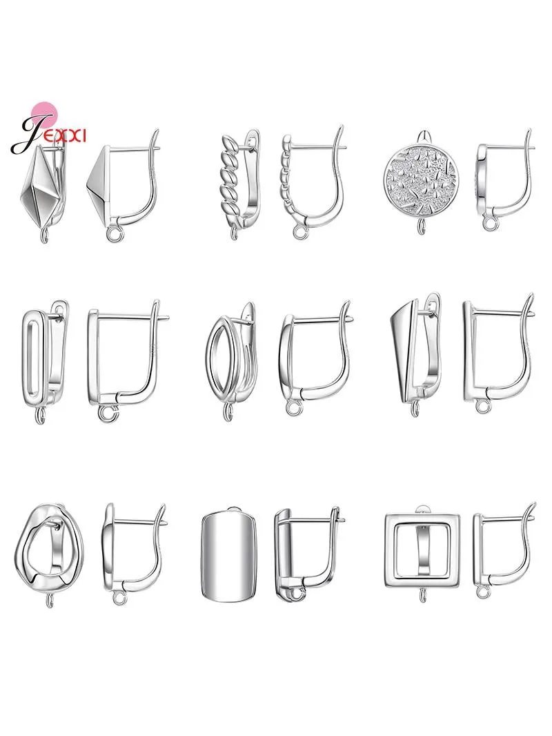 New Arrival francuska dźwignia haczyki na kolczyki ustawienia drutu podstawa obręcze kolczyki DIY akcesoria do wyrobu biżuterii — zdjęcie 2
