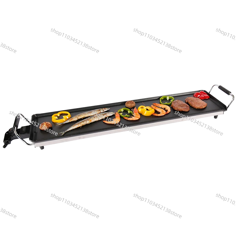 2025 Premium 100cm Electric Rotisserie Grill - Indoor Smokeless BBQ with Non-Stick Aluminum Pan