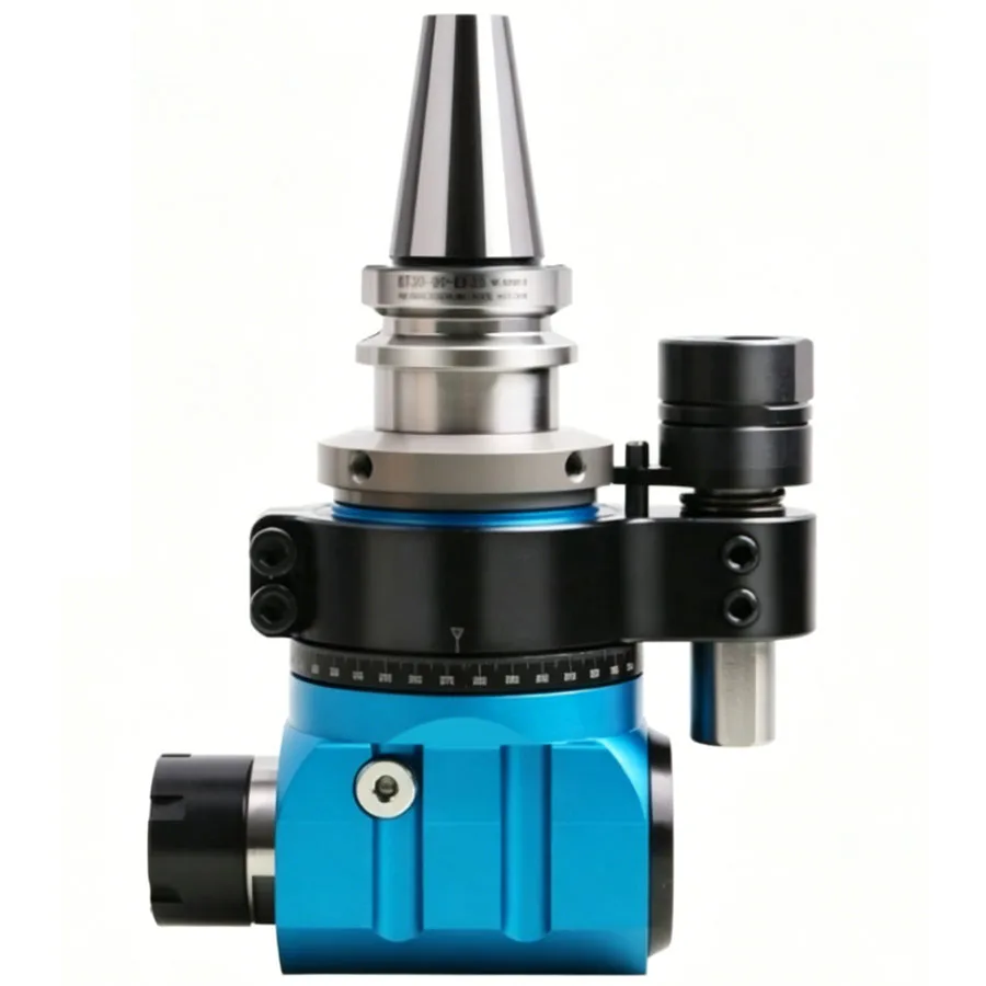 High precision 90 degree angle head BT40 BT50 right angle side milling head horizontal milling head right angle tool holder