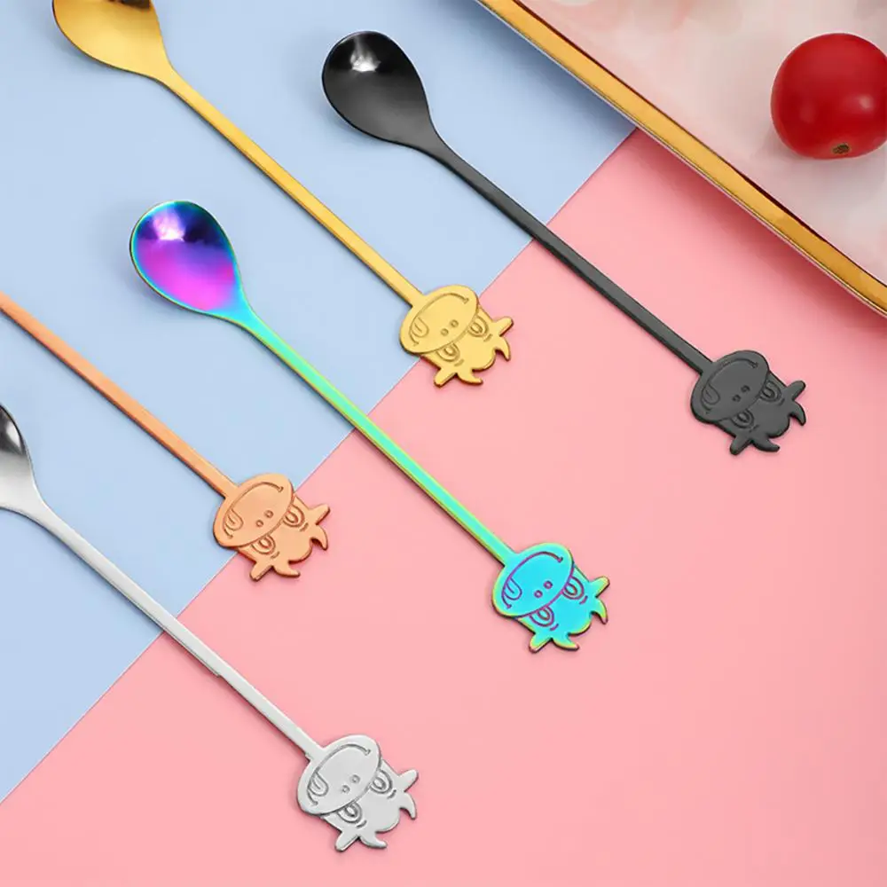 Stainless Steel Spoon Perfect Gift Unique Design Comfortable Grip Bestselling Easy To Clean Luxurious Creative Kitchen Gadgets