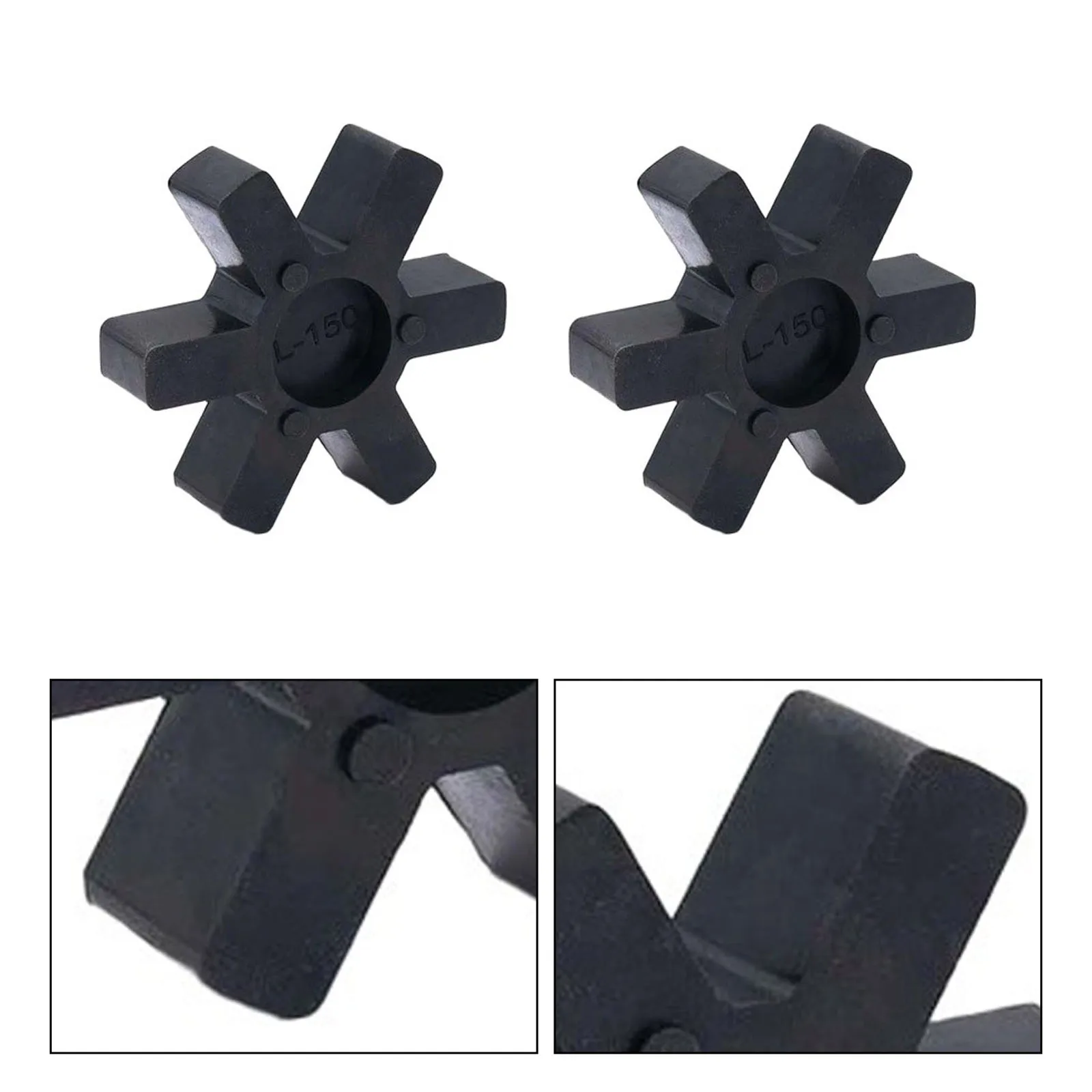 Urethane Construction 2PCS for l150 Inserts for Lovejoy Couplings Perfectly Suitable for Rotating Equipment Needs