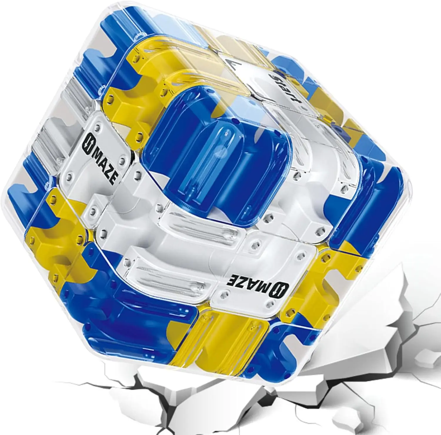 迷路パズル ローラーボール チャレンジゲーム 迷路キューブ 教室パーティー 誕生日 学校旅行 頭脳を刺激するおもちゃ ロジック思考おもちゃ ギフト