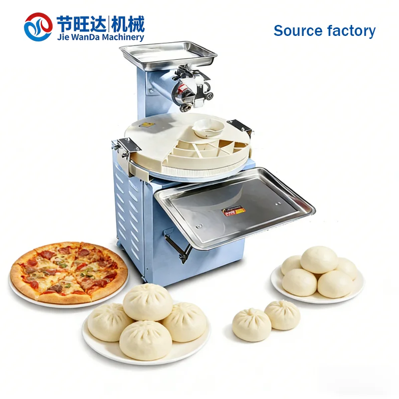 Automatic Steamed Bun Pizza Dough Making Machine Home Use Dough Cutter Roller Bakery Divider High Productivity CE Certified