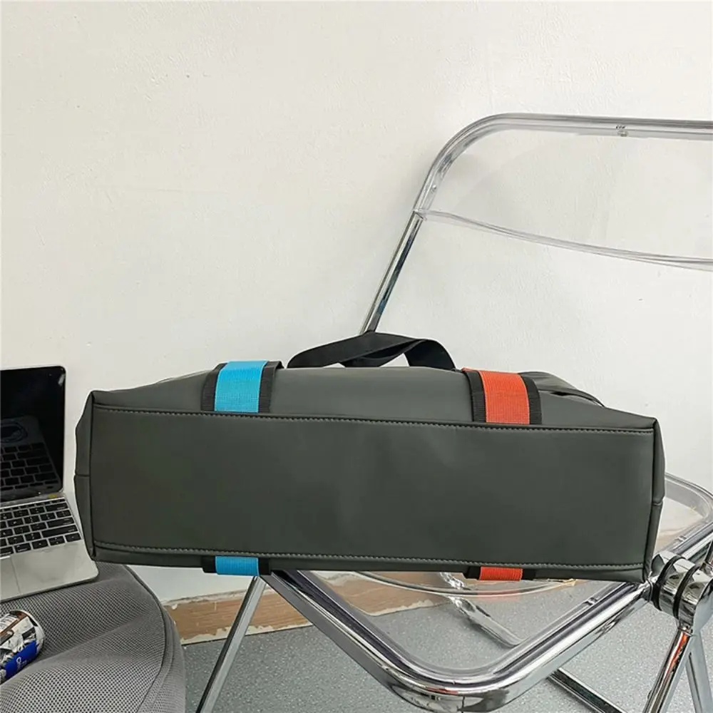 

Повседневная водонепроницаемая мужская сумка-тоут из ткани Оксфорд, большая вместительная дорожная сумка для багажа, простая нейлоновая дорожная сумка для мальчиков