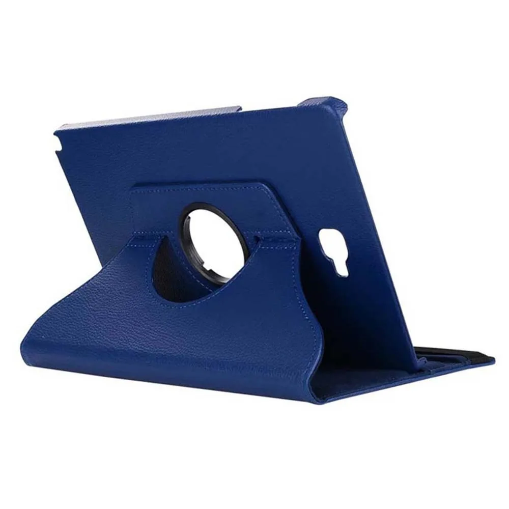 Para Samsung Tab A6 10.1 com capa protetora giratória Spen P580 P585 capa de couro plana