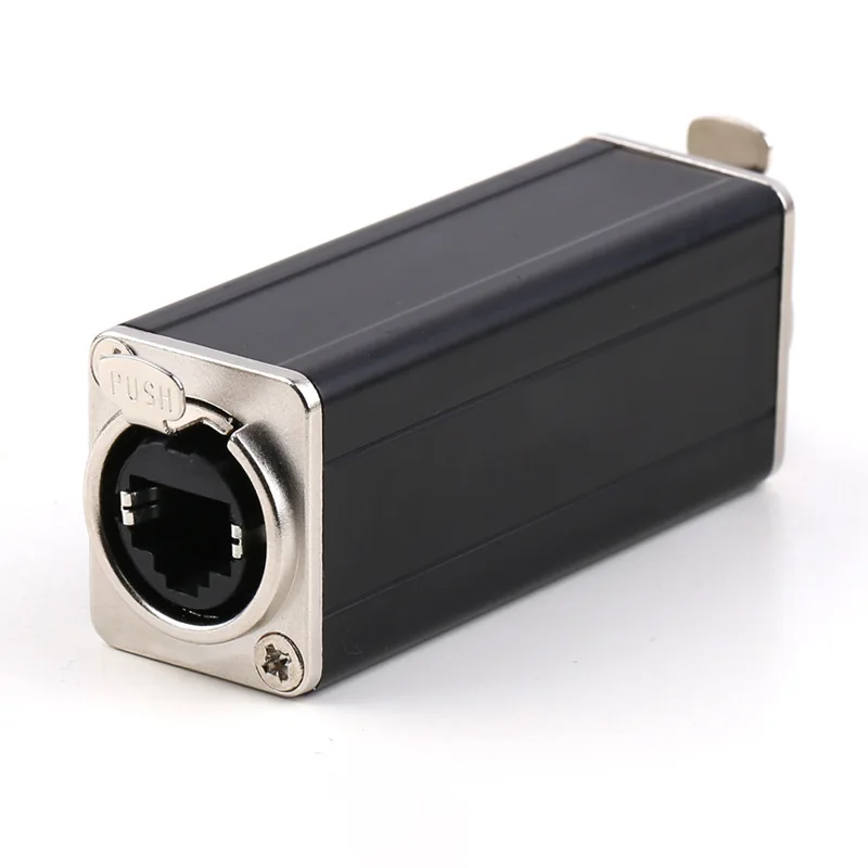 Rj45 Network Coupler Panel Mount 2 Port Ethernet Connector For Cable