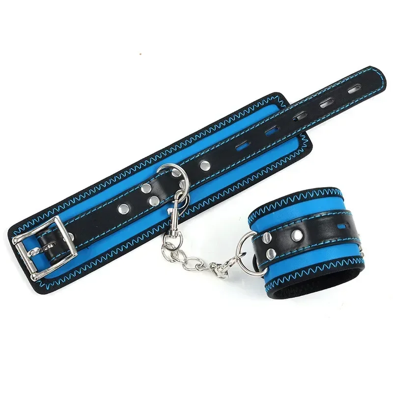 صنم الرقيق عبودية يمزح ألعاب الكبار القيود المثيرة المنتجات أصفاد الكاحل الأصفاد Bdsm الجنس لعب للرجال النساء الأزواج #3