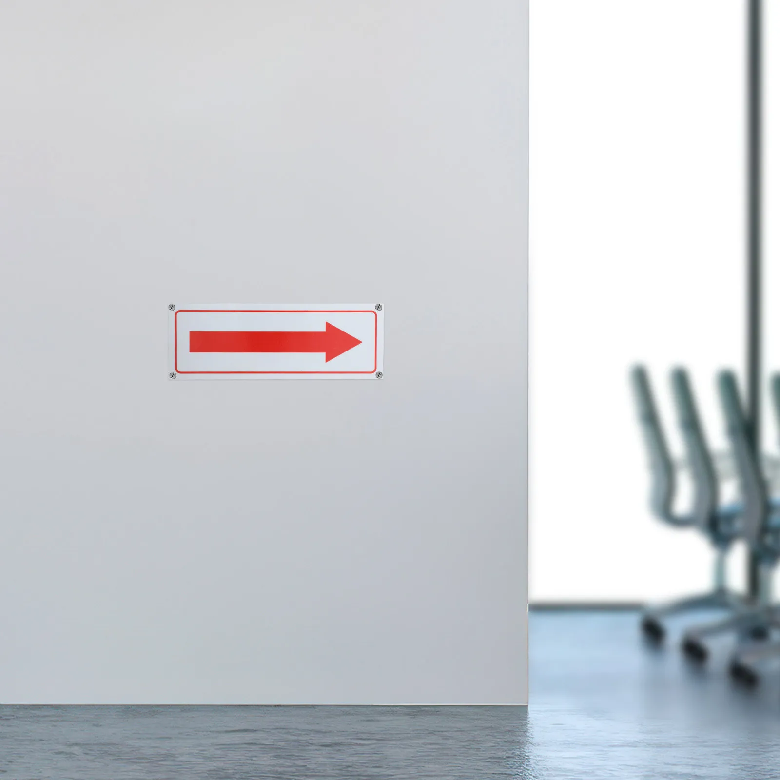 

Набор из 4 дорожных указателей-стрелок: практичные, привлекающие внимание, для повышения безопасности, для использования на улице и в общественных центрах