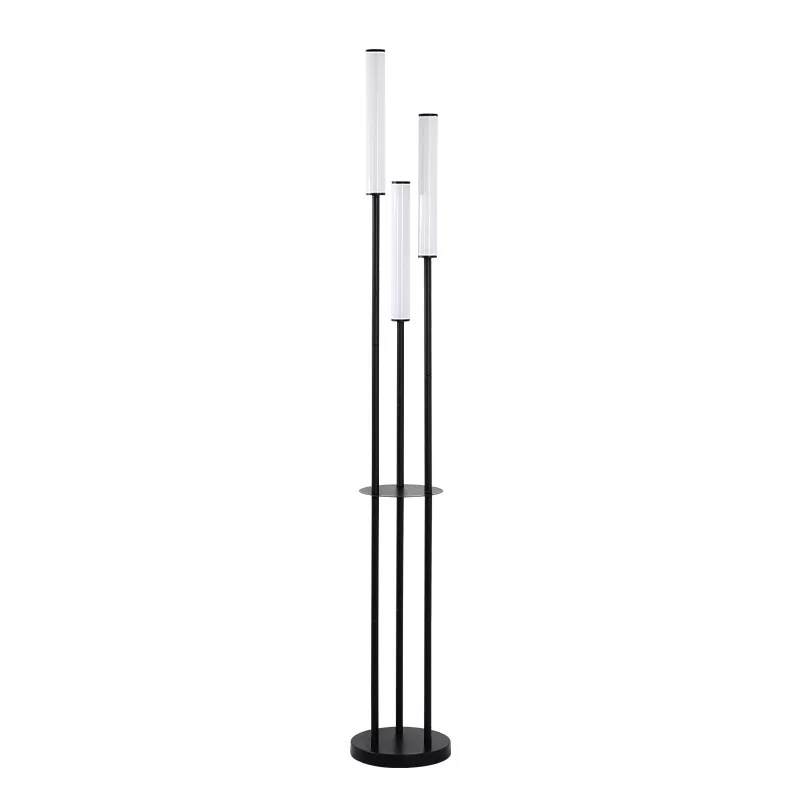 Luxury designer metal 3-head cylindrical floor lamp simple standing floor lamp living room bedroom modern LED floor lamp