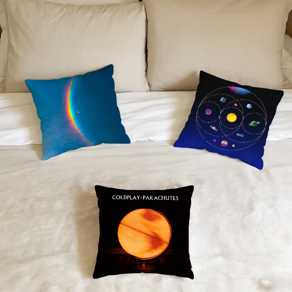 Rock C-COLDPLAY-ES BAND cushion cover Home Office Birthday Anniversary Gifts Soft Skin Friendly Cushion Cover