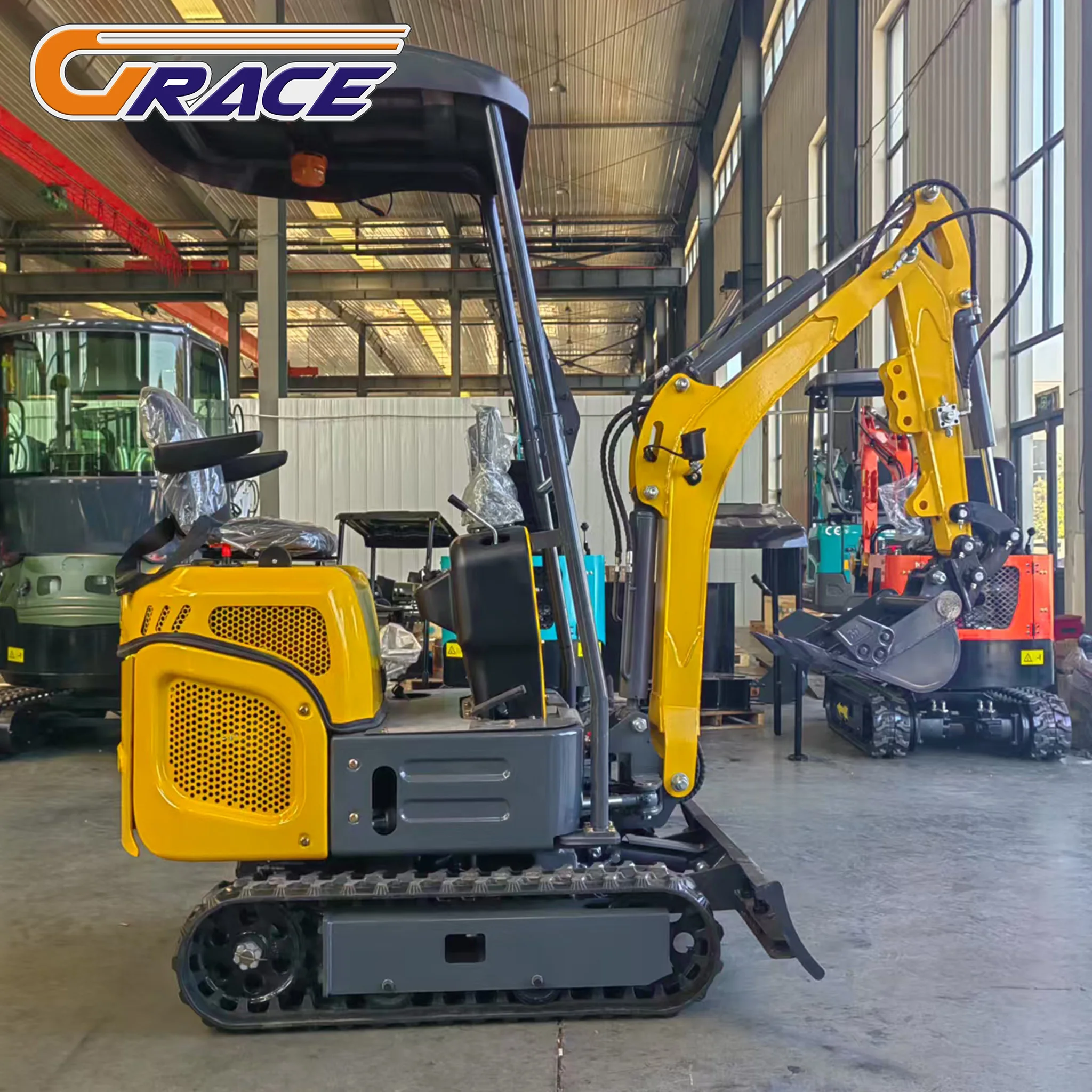 Penjualan Panas Mesin Excavator Rumah Tangga Baru Crawler Digger Mini Excavator Hidrolik EURO 5 Epa Mesin Kubota Excavator Crawler 1.8 Ton