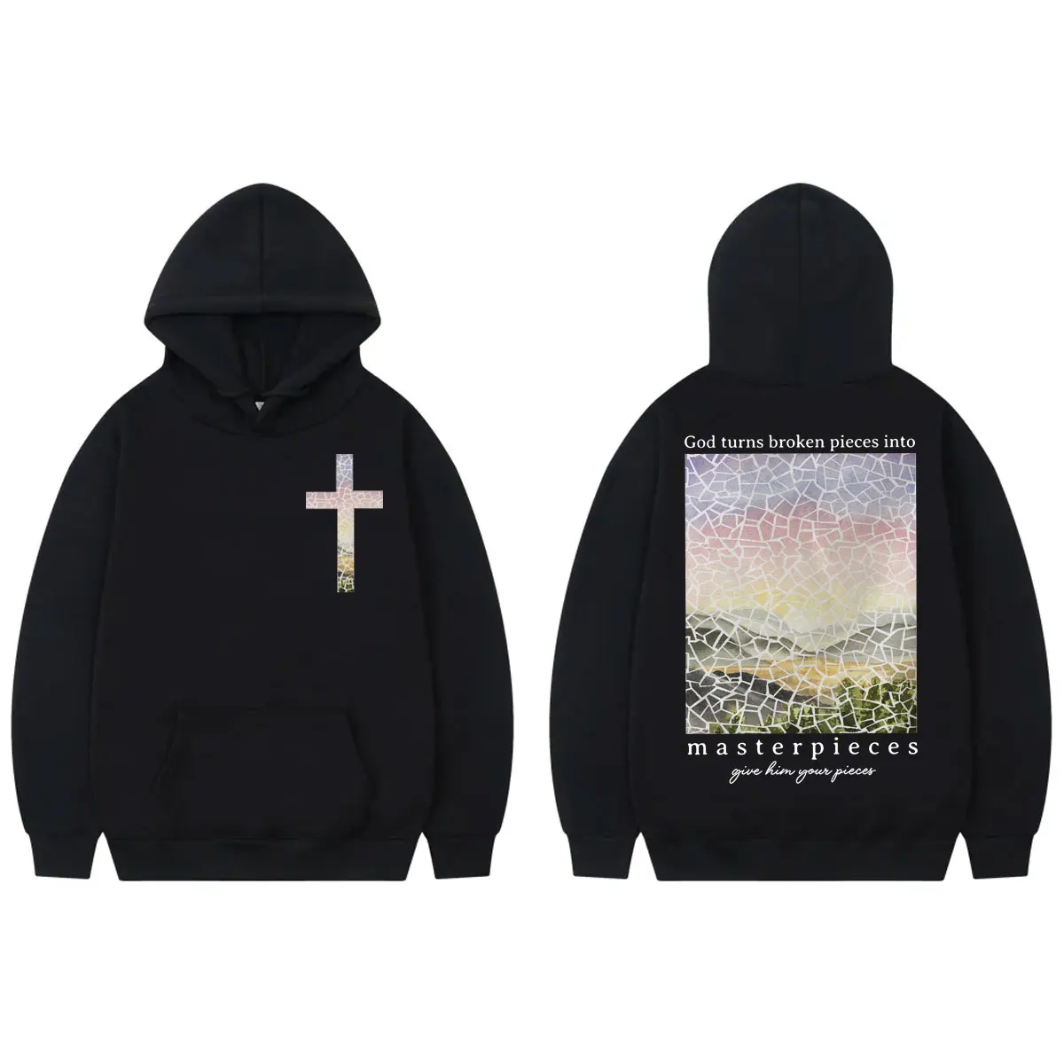 

Aesthetic Christian Jesus Bible Verse Hoodies Harajuku Y2k Oversized Hooded Sweatshirts Men Women High Quality Fashion Pullovers