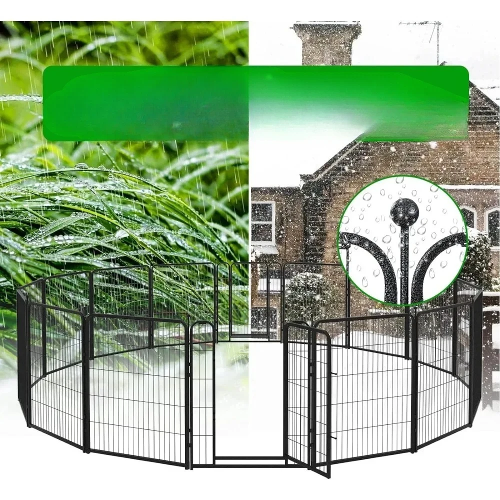 

Для тяжелых панелей из 12 панелей, высота 32 дюйма, 32 фута, манеж для щенков, антикоррозийные упражнения в помещении