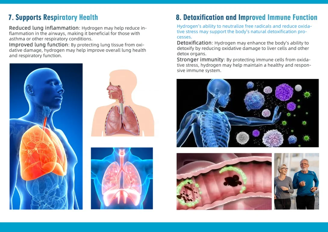Máquina multifuncional de inhalación de hidrógeno para la salud, terapia de inhalación de hidrógeno con baño de hidrógeno y agua potable H2