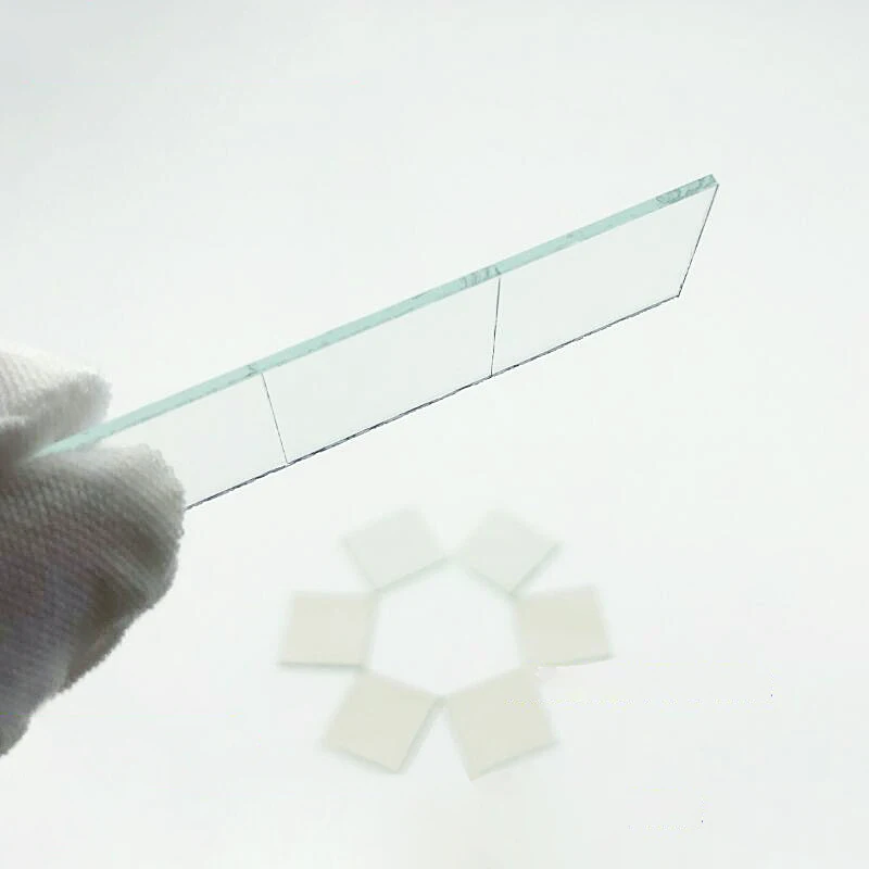 

40*40*1.1mm 5-100 ohm/sq 70 pcs Lab Transparent Conductive Glass Indium Oxide ITO Glass Coated Glass