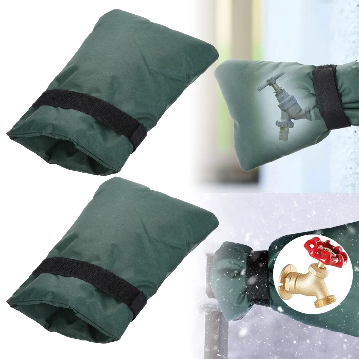 

Outdoor Water Pipe Freeze Protection Sleeve Water Valve Insulation Cover