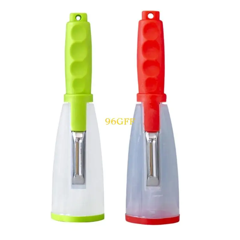 96GF Storage Peeling Supplies Featuring Quick Detach and Anti Slip Grip Vegetable Peeler Perfect for Vegetable Prep