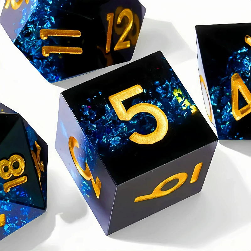 DND Harzwürfel 7-teiliges Set  – Board Game Dungeons And Dragons Bewertung und Preis