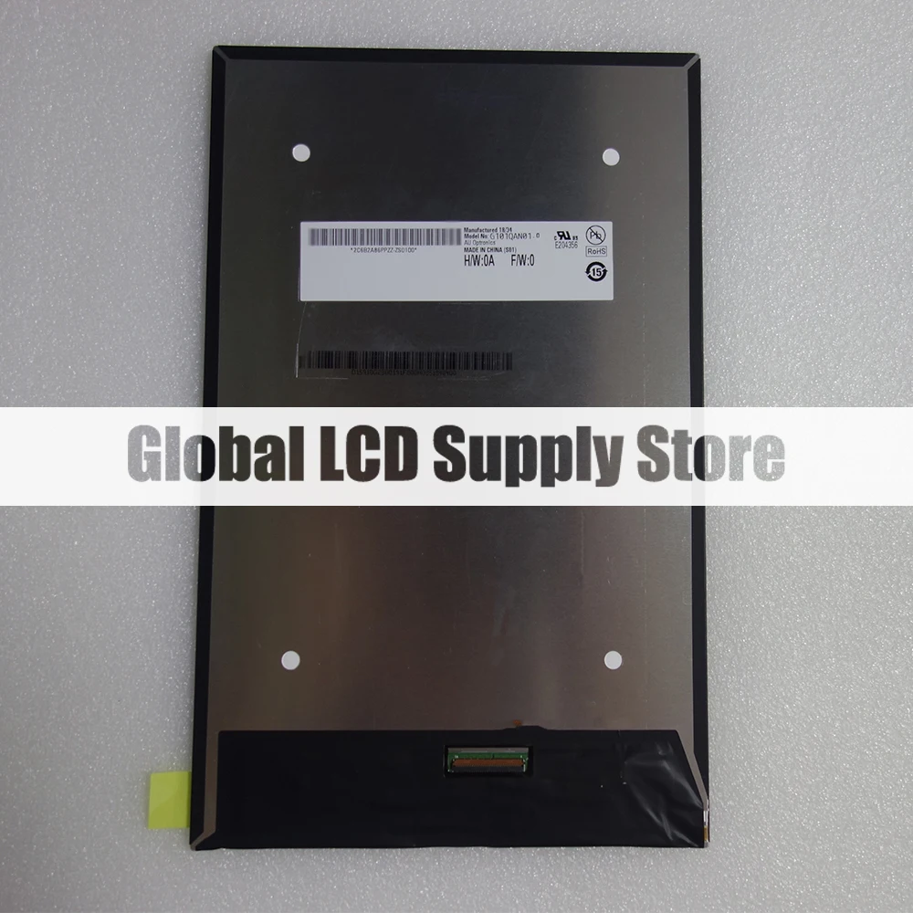 G101QAN01.0 10.1 Inch 1600*2560 LCD Display Screen Panel Industrial Original for New Fully Tested