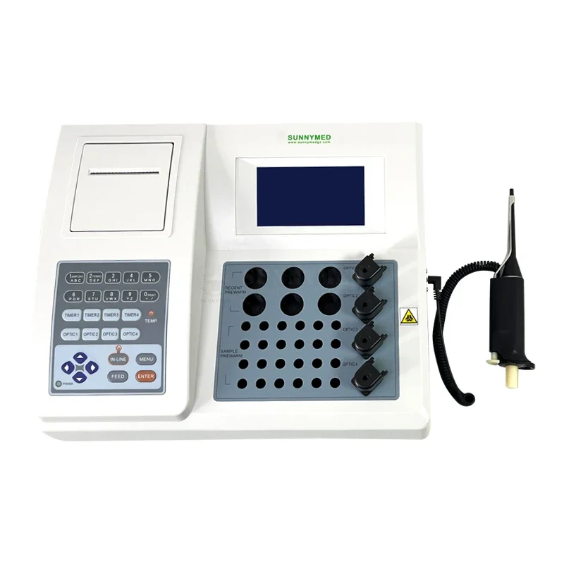 

Sy-B031-4 Multi-Language 4 Channel Coagulometer Coagulation Analyzer with Best Price