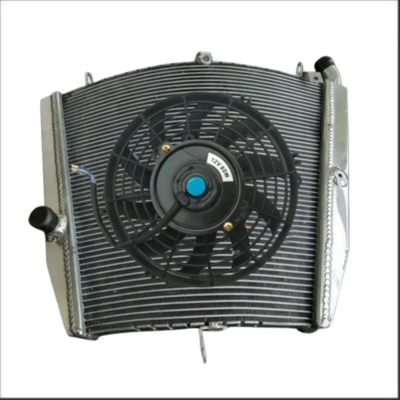 Aluminum Radiator + Fan For Honda CBR1000RR Fireblade SC57 CBR1000 RR CBR 1000RR CBR-1000RR 2006-2007 06 07