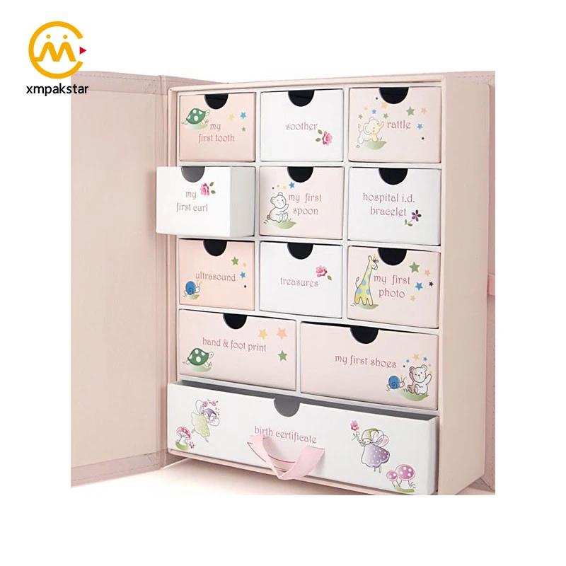 2025Manufacture Wholesale Customized Printed Cardboard Magnetic Christmas Beauty Advent Calendar Packaging Box