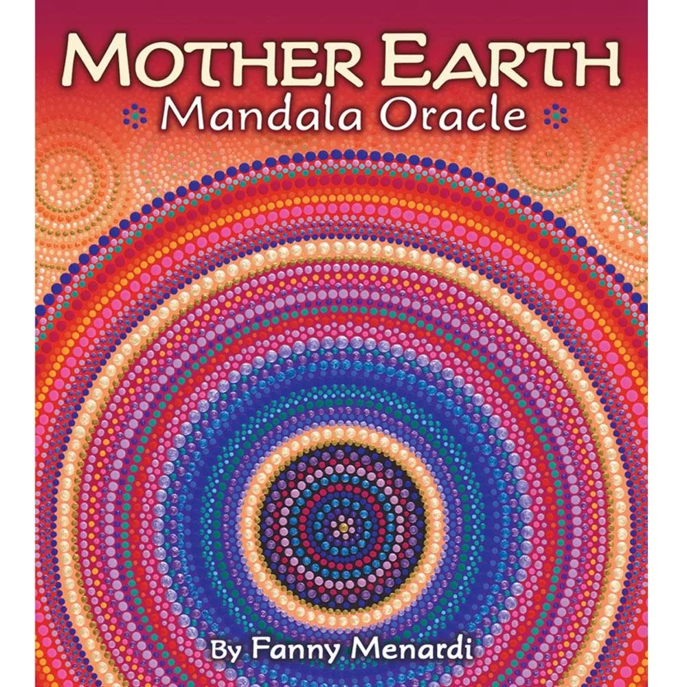 

Mother Earth Mandala Oracle Cards Full English Board Games Cards