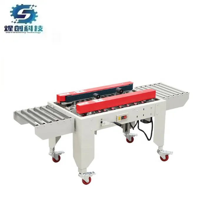 

Semi Automatic/Manual Carton Box Case Bottom Sealing Taping Sealer Machine(Only Tape Sealing Bottom)