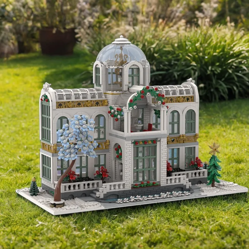 

3216 шт. Moc праздничные консервочные строительные блоки, образовательный подарок для детей, обучение творчества и операционных способностей