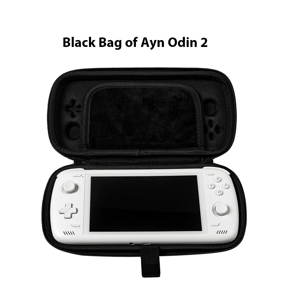 Original Black Bag 5.98Inch Touch Screen Handheld Game Console Portable Carry Case for Ayn Odin 2