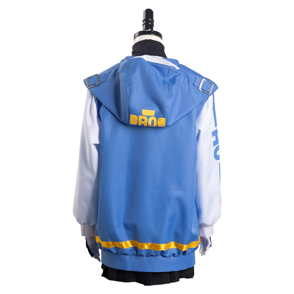 Guilty Cos Gear Strive Bridget Cosplay Female Girls Halloween Costume Hoodie Skirt Outfits Carnival Party Suit Disguise