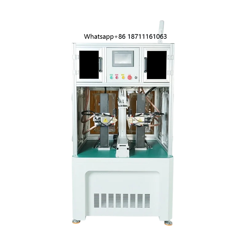 Automatic Double Sided Spot Welder Lithium Battery Cell Nickel Strip Resistance Welding Machine Battery Pack Equipment