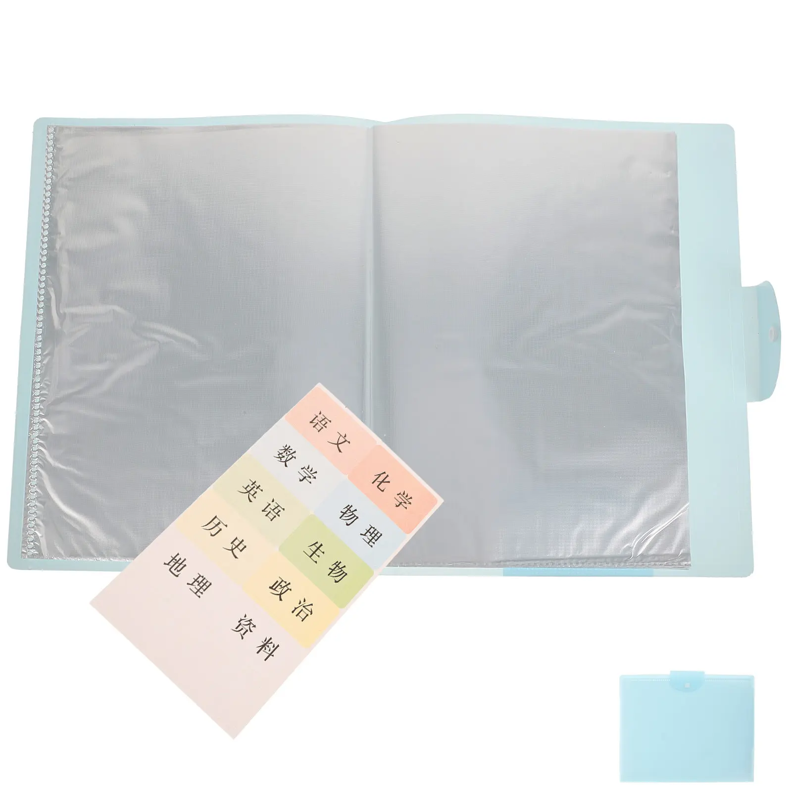 

A3 Transparent Storage Bag Fine Workmanship File Organizer Portable Receipt Folder Documents Holder Examination Paper Organizer