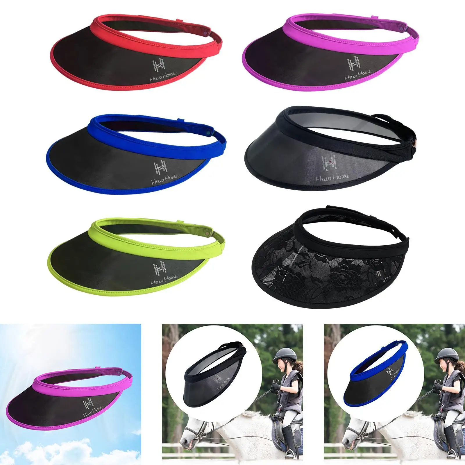 

Equestrian Helmet Sun Visor Lightweight Multifunction for Horse Riding Cap for Cycling Construction Sports Outdoor Work Travel