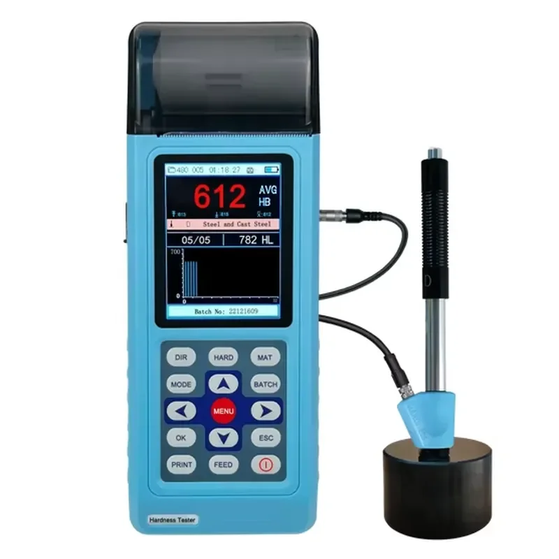 Multiple Mode  Portable Hardness Tester with Micro Printer Optional Hardness Tester Portable