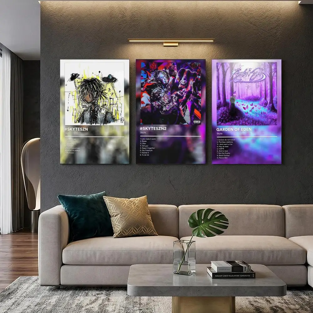 Singer S-Skyte Poster Modern  Wall Art Aesthetic Minimalist Bedroom Decor Cafe Home Gift