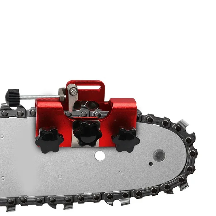 Affûteurs de scie à chaîne avec 3 tiges de meulage, pour le travail du bois, affûtage manuel, scies à chaîne et scies électriques, outils de