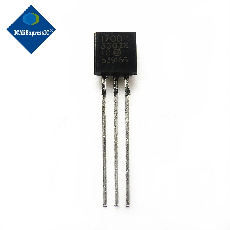 10pcs/lot MCP1700-3302E/TO MCP1700-3302E MCP1700 REG LDO 3.3V 0.25A TO92-3 In Stock