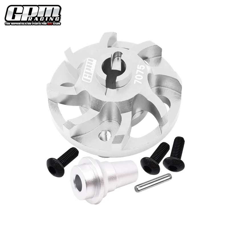 GPM 7075 legering drukplaat en naaf voor TRAXXAS 1/10 Slash 4X4 LCG / Rustler / Stampede / Bandit / Ford F-150 / Jato 3.3 / Ford.