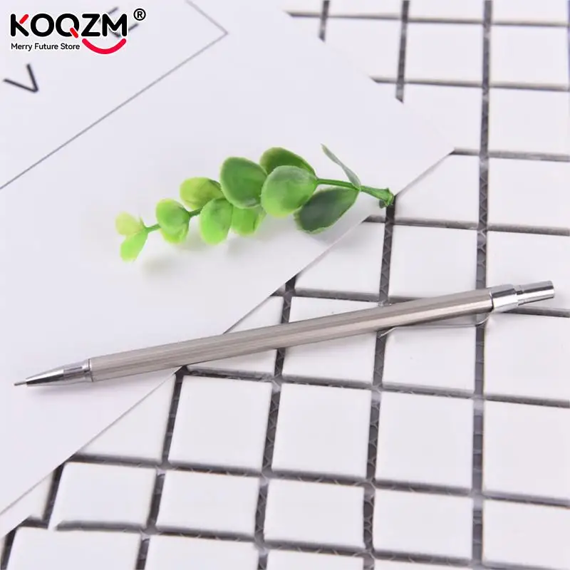1pcs Mechanical Pencil 0.5/0.7mm pencil metal rod automatic pen Pencil Lead Refill student stationery wholesale lapiseira Pencil