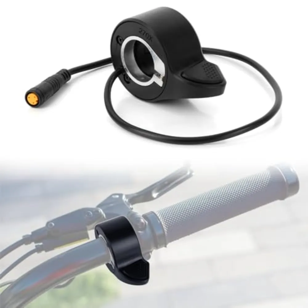3 Pin Thumb Throttle Accelerator Handle Electric Throttle Handle Accelerator for Super 73 S2 ZX R RX Z Adventure Series Ebike