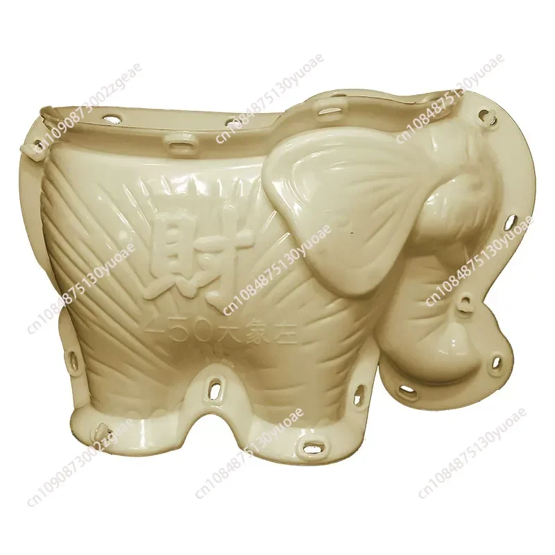 Precast 45cm Garden Decorative Concrete Animal Large Elephant shape Planter flower Pot molds for garden