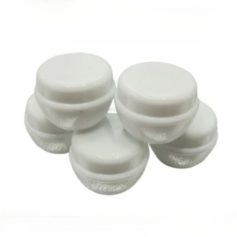 10 ml Pilz-Cremeglas, PP-Reisebehälter, nachfüllbare Kosmetikflasche für Perlenpulver, nachfüllbare Flaschen