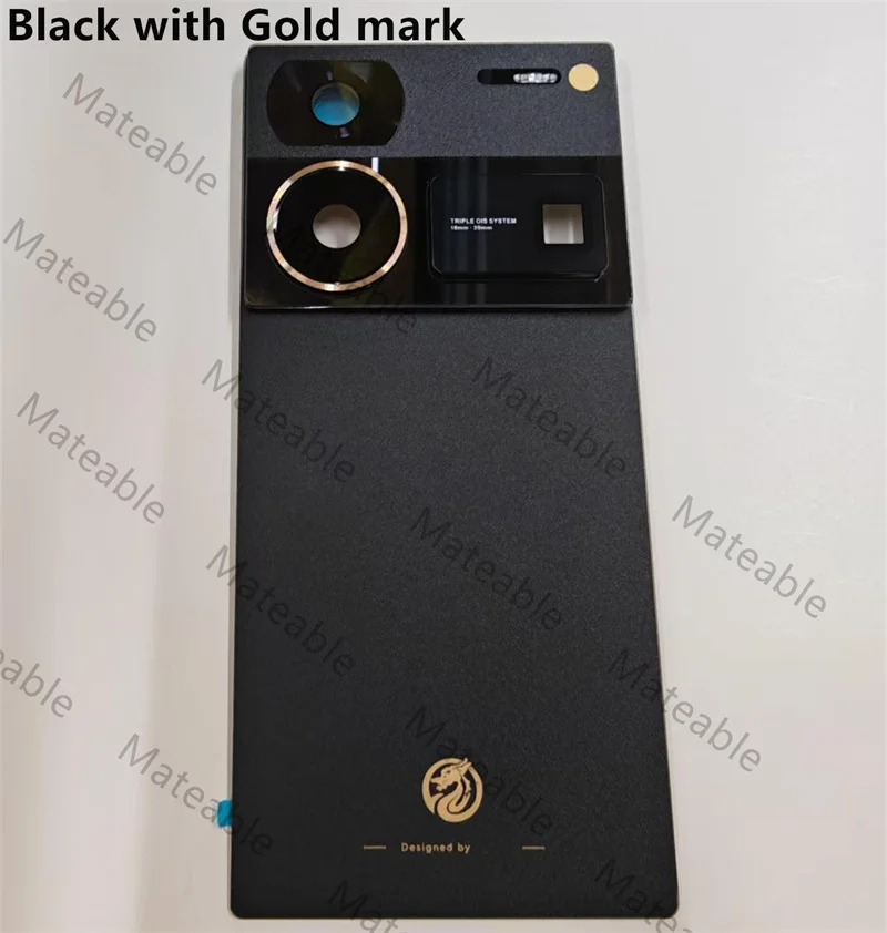 Z60Ultra Rear Housing For ZTE Nubia Z60 Ultra 5G NX721J Battery Back Cover Repair Phone Replace Door Case + Camera Lens